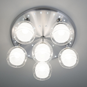 Люстра потолочная CITILUX Самба+LED CL158162